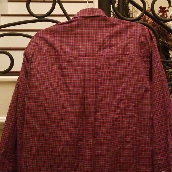Haggar Forever New Button Down Long Sleeve Shirt - Picture 5 of 5
